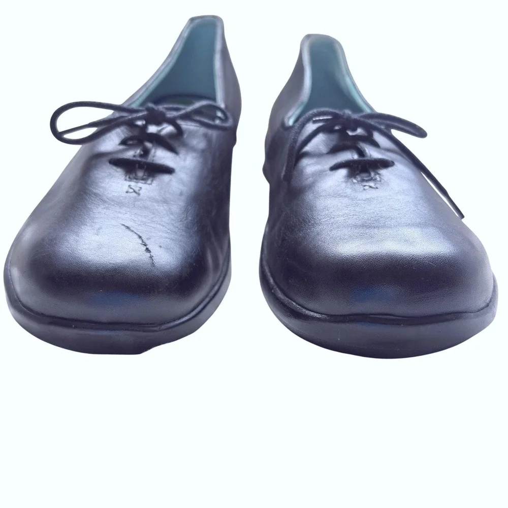 Aetrex black leather
